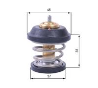 GATES TH42995G1 Termostato, refrigerante per AUDI,SEAT,SKODA,VW