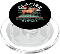 Gates Vintage Montana Bull Elk Glacier National Park Retro PopSockets PopGrip per MagSafe
