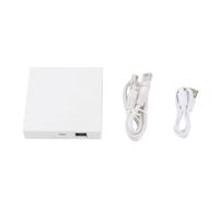 Gateway cablato intelligente per hub domestico intelligente Tuya Zigbee con supporto filettatura Matter Alimentatore USB 5V 1A per automazione domestica intelligente ABS 90x90x22mm