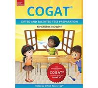 Gateway Gifted Resources COGAT Test Prep Grade 4 Level 10 (Tascabile)