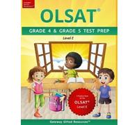 Gateway Gifted Resources OLSAT Grade 4 & Grade 5 Test Prep Level E (Tascabile)