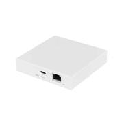 Gateway Matter con ZigBee 3.0 + WiFi 2.4G, APP TUYA Smart Life, Connessione LAN, 5V 1A, IP20, 90x90x22mm, Hub Domotica Casa Intelligente