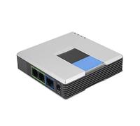 Gateway VoIP, 2 porte PAP2T Adattatore per telefono Internet Protocollo SIP V2 Cavo RJ45 con cavo di rete per rete a banda larga, router, gateway, telefono ordinario(EU)