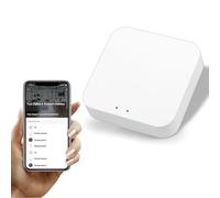 Gateway ZigBee e Hub Bluetooth, Hub Wireless ZigBee 2 in 1 con Controllo Remoto App, Ponte WiFi Bluetooth per Controllo Automazione Domestica, Gateway Tuya Compatibile con Alexa, Google Home.