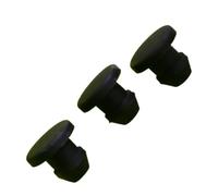 GatherTOOL 10 pz/Set Nero 4.5mm A 50.6mm Tappi Foro in Gomma di Silicone T Tipo di Spina della Copertura Snap-on Guarnizione Tappi di Chiusura Tappo di Tenuta (Color : 10pcs, Size : 5mm)