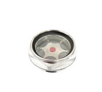 GatherTOOL 1Pc Maschio in Lega di Alluminio Spia del Livello Olio Vetro M10 M12 M14 M16 M18 M20 M22 M24 M26 M27 M30 M33 Finestra Esagonale for Compressore d'Aria (Size : M16x1.5)