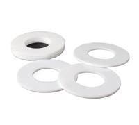 GatherTOOL 1PC OD18/24/25/32/35/38/43/45/50/55/57/60/65/70/75/80/85-190mm PTFE Rondella Piatta Guarnizione Distanziatore di Tenuta O Ring Flangia Guarnizioni Bianco (Size : 70x60x2mm)