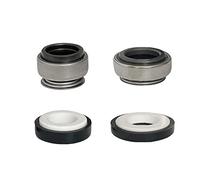 GatherTOOL 2 Pz/Set Serie 301 Fit 8 12 13 14 15 16 17 18 19mm Guarnizione di Tenuta Meccanica Dell'albero for Pompa dell'Acqua (Color : 2PCS, Size : 301-16)