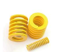 GatherTOOL 2pcs Giallo Lungo Light Light Stamping Compression Stampo Die Molla Diametro Esterno Diametro 20mm Diametro Interno 10mm Lunghezza 20-65mm (Length : 20 x 10 x 20mm)