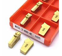 GatherTOOL N151.2-200-4E N151.2-300-4E N151.2-400-4E N151.2-400-4E 1025 1125 Inserti di carburo Strumento di Rotazione dello Strumento di scanalatura N151.2 CNC. Tornio (Angle : N151.2-400-4E 1025)
