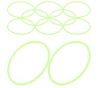 GATHINESS 10 Pezzi Braccialetti in Silicone che Si Illuminano al Buio, Sottili ed Eleganti, Confortevoli da Indossare, per Feste e Eventi Notturni