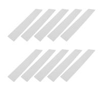 GATHINESS 10 Pezzi Marcatore per Campo da Pickleball, Marcatore per Allenamento Tennis, Linee di Confine per Campo Tennis, TPE Bianco, Resistente all'Usura, Facile Installazione, Indoor