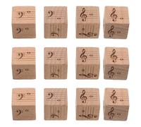 GATHINESS 12 E Mm Teoria Delle Note Giochi Musicali Design Gioco Alto Tono Educativo Cinque Linee Giocattolo Aula Per Note Del Personale - Di Apprendimento In Legno