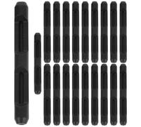 GATHINESS 15 Paia Puntali Auricolari in Silicone, Nero, Antiscivolo | Adatti a Occhiali da Vista e Sole, Presa Stabile, Comfort Quotidiano, Uso All'aperto