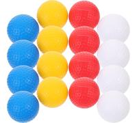 GATHINESS 16 Pezzi Palline da Golf Cave in Plastica Pp per Allenamento, Riutilizzabili Tocco Morbido e Confortevole, per Adolescenti e Adulti Durante la Pratica Sportiva