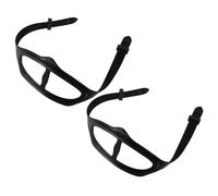 GATHINESS 2 Pezzi Cinturino la Testa da Snorkeling in Silicone Nero Regolabile Compatibilità per Maschere da Immersione e Scuba Diving Festa Estiva