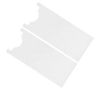 GATHINESS 2 Pezzi Cuscinetti Anti-collisione per Parete, Feltro per Mobili, Proteggi Muro per Gamba Tavolo e Gamba Sgabello, Acrilico, Facile Installazione, per Appartamenti e Famiglie