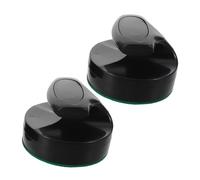 GATHINESS 2 Pezzi Dischi per Air Hockey con Spingitori in Gomma e Plastico per Tavoli da Gioco Moderni, Controllo Preciso, Adatti alla Maggior Parte dei Tavoli Standard per Tornei