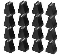 GATHINESS 20 Pezzi Cappuccio Nero in Plastica per Potenziometro Scorrevole Compatibile per Mixer Dj e Consolle per Performance Installazione Semplice