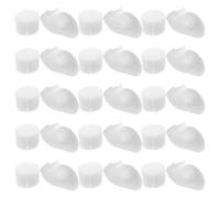 GATHINESS 20 Set Hydroponic Grow Sponge, Hydroponic Cups in Plastica e Sponge, Bianco, per delle Piante, e Ambienti, Design Verticale Salvaspazio