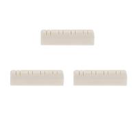 GATHINESS 3 Pezzi Accessori per Mandolino Dadi per Corde Mandolino in Materiale Sintetico Bianco Resistente All'usura e Riduce Rumore
