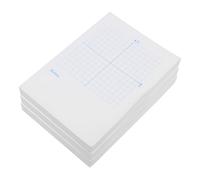 GATHINESS 3 Pezzi Quaderno di Matematica Xy a Griglia Bianco per Studenti | Carta per Esercizi a Casa e Aula, Griglia Dettagliata, Formato Portatile, per Ingegneri e Allievi