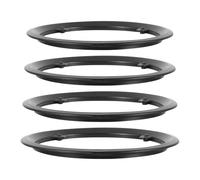 GATHINESS 4 Pezzi Copertura Protezione Catena Bici da Corsa in Plastica Robusta e Resistente 42 Denti e 4 Bulloni, per Ciclismo su Strada e Lunghe Distanze