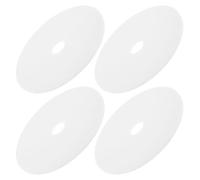 GATHINESS 4 Pezzi Ricariche per Scopino WC Scheda Antipuzza Bianca, Accessori per Pulizia Bagno, Compatibili Scopini per Controllo Odori e Manutenzione Igienica