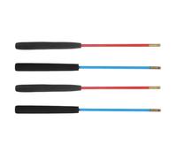 GATHINESS 4 Pezzi Set Bastoni per Diabolo Cinesi Impugnatura Antiscivolo e Distribuzione Peso Precisa, Bastoni in Fibra Chimica e Schiuma per Allenamento e Giocoleria Indoor