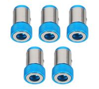 GATHINESS 5 Pezzi Magnetizzatore per Punte Cacciavite, Porta Inserti Magnetico, Lega di Alluminio Blu, per Punte da 1/4 Pollici, Cattura Viti, Accessorio per Trapani e Utensili Elettrici