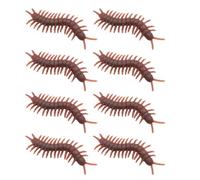 GATHINESS 50 Pezzi Prop Insetto Artificiale Centopiedi Realistico in Plastico per Halloween e Pesce D'aprile Giocattolo Trucchetto Divertente e Vivace