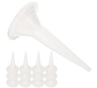 GATHINESS 50 Pezzi Ugello Resistente All'usura e Facile da Montare in Plastica Bianco per Colla Strutturale per Porte e Finestre o Bagni