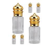 GATHINESS 6 Pezzi Boccetta Profumo Ricaricabile 6ml in Vetro Roller