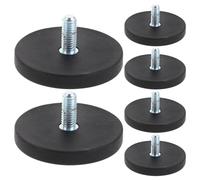 GATHINESS 6 Set Fissatore Magnetico per Lampada con Perno M4, Rivestito in