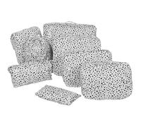 GATHINESS 8 Pezzi Trousse per Cosmetici Cerniera, Cosmetics Pouch, Set da 8, Pratica e Semplice, per Viaggio e Lavoro, per Moglie e Fidanzata