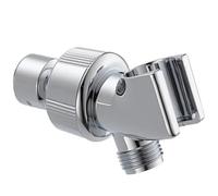 GATHINESS Adattatore per Doccia a Braccio Supporto Avvitato Regolabile in Acciaio Inossidabile e Rame, Installazione Facile per Accessori Bagno