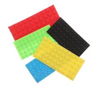 GATHINESS Adesivi Braille Conformi Agli Standard Internazionali per Scuole e Case 5 Pezzi in Silicone Facili da Usare e Rimuovere, Misure Assortite per Ipovedenti e Anziani