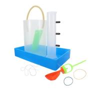 GATHINESS Apparato per Esperimento sulla Pressione dei Liquidi la Profondità, Strumento Didattico di Fisica in Plastica, per Insegnamento in Progetti Scientifici, per Studenti