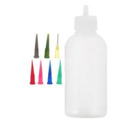 GATHINESS Applicatore per Flacone Beccuccio Fine in Ceramica, Bottiglia da 50 Ml per Smalti e Decorazioni Artigianali, Utensile per Hobby Creativi