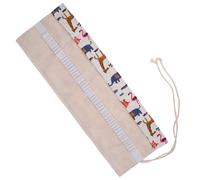 GATHINESS Astuccio e Design Portatile in Tela Arrotolabile Grande Capacità Portapenne Custodia Roll Up per Matite Colorate e Schizzi Artistici