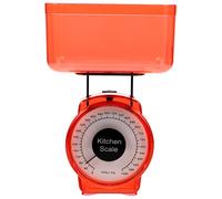 GATHINESS Bilancia da Cucina Meccanica 1kg in Plastica Multifunzionale per Alimenti senza Batteria, Strumento di Pesatura Compatto per Uso Domestico e Cucina Professionale Colore Casuale