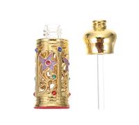GATHINESS Boccetta Profumo in Lega Oro Elegante e Pratica, Bottiglia Olio Essenziale Stile Classico come Regalo per Uso in Auto