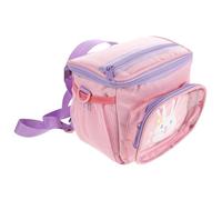 GATHINESS Borsa Anteriore per Bici da Bambina in Nylon, Compatta con Scomparti Multipli, Adatta per Triciclo e Bicicletta, per Gite All'aperto