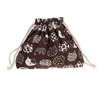 GATHINESS Borsa Porta Pranzo Doppio Strato in Materiale Sintetico Resistente e Leggera, Grande Capacità per Lavoro e Campeggio, Sacchetto Porta Vivande Pratico e Durevole