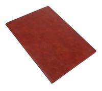 GATHINESS Cartella Portadocumenti A4 Magnetica in Pelle Pu Marrone, Organizer Ufficio Clip Metalliche e Portapenne, Cartella da Lavoro per Conferenze e Portfolio Aziendale Uomo