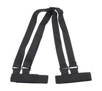 GATHINESS Cinghia Portasci Regolabile per Snowboard e Skateboard | Nylon e Misto Pp, Leggero e Resistente All’abrasione, Nero, per Scale e Trekking