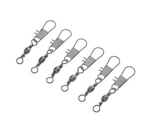 GATHINESS Connettore per Aquilone in Ferro Argento, Gancio Compatto e Portatile, Set da 6 Pezzi per Cuscinetto Asse e Accessorio per Aquiloni