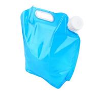 GATHINESS Contenitore per Acqua Pieghevole 5l in PE Resistente e Comprimibile, Set 4 Pezzi per Campeggio, Picnic All'aperto e Barbecue