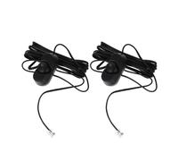 GATHINESS Controllo Volume Amplificatore Subwoofer 2Pezzi Nero in PVC per Viaggi in Campagna con Design Intuitivo e Resistente ai Danni