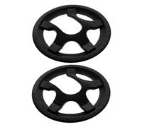 GATHINESS Copertura Protettiva per Corona Bici, Compatibile Cinque Fori | Plastica Resistente All'usura, Blocca Sporco e Detriti, Installazione Rapida per Guarnitura e Trasmissione